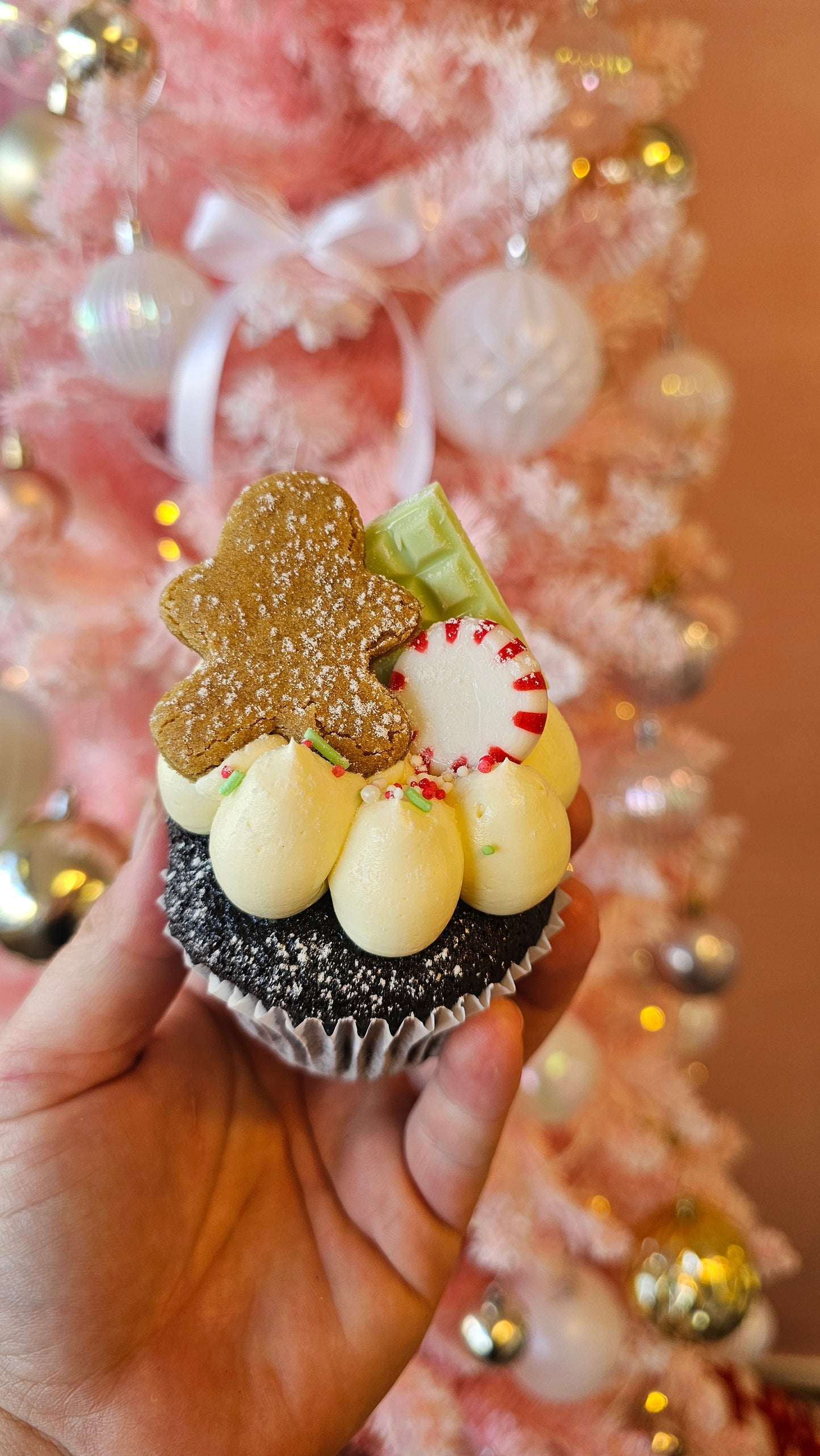 Christmas cupcakes