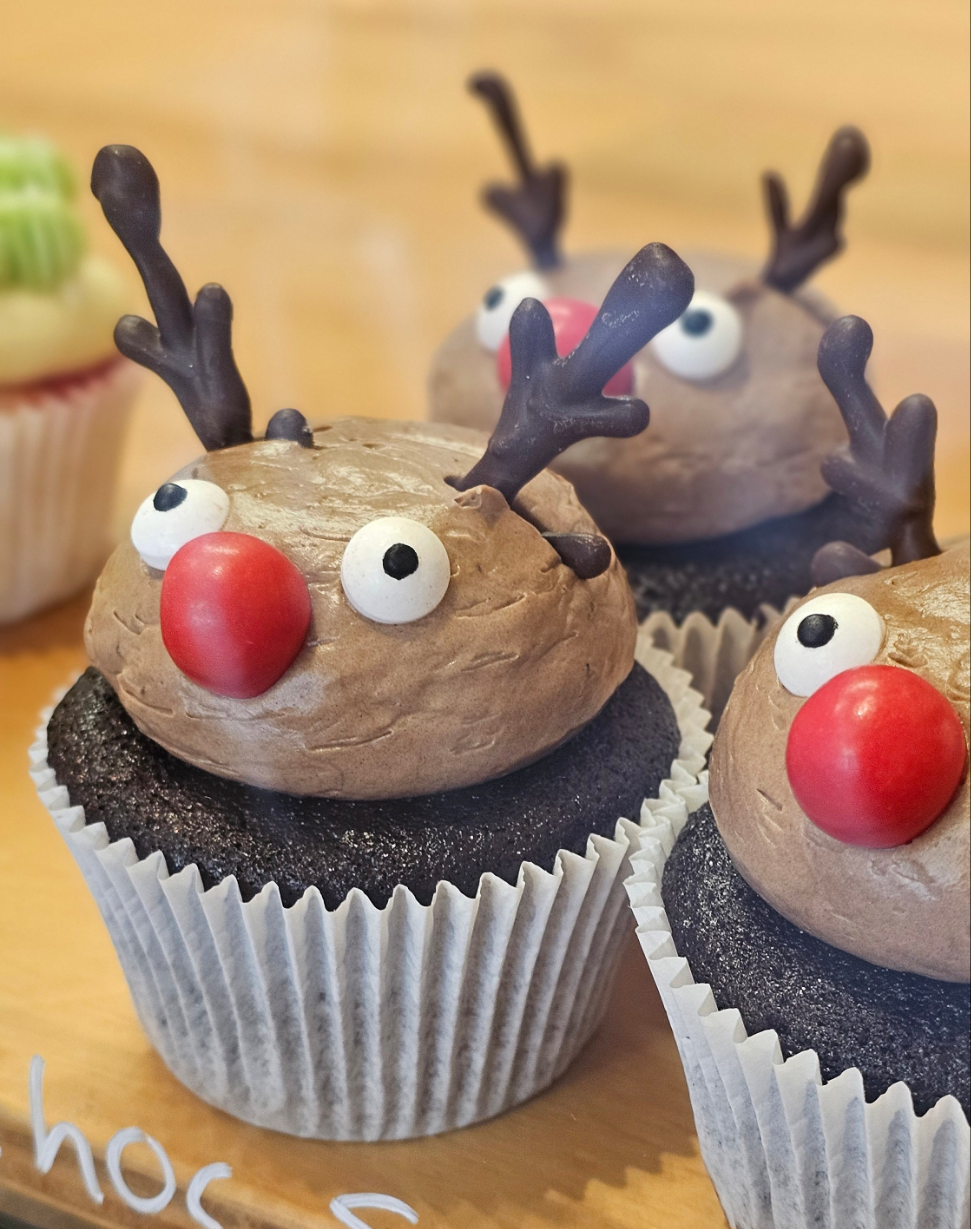 Christmas cupcakes